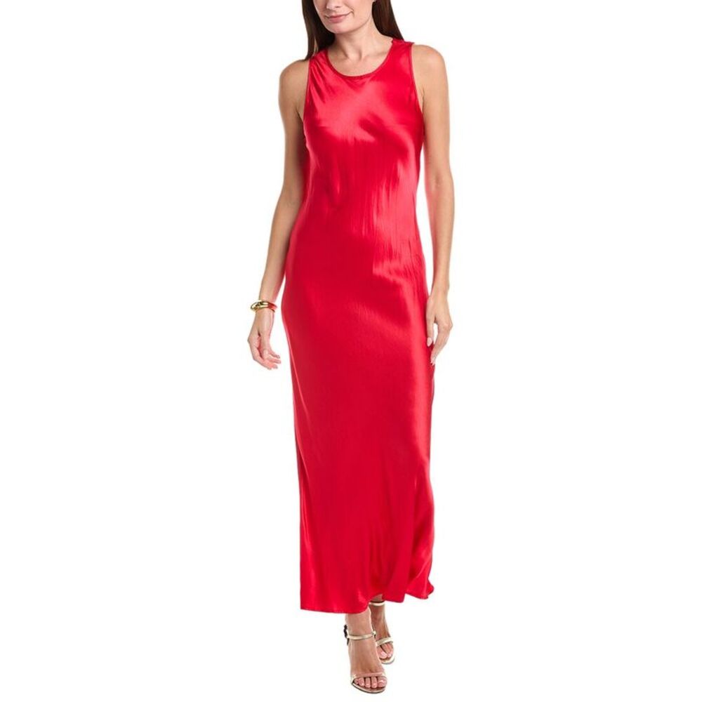 Michael Stars Womens Racine Tank Maxi Dress, White